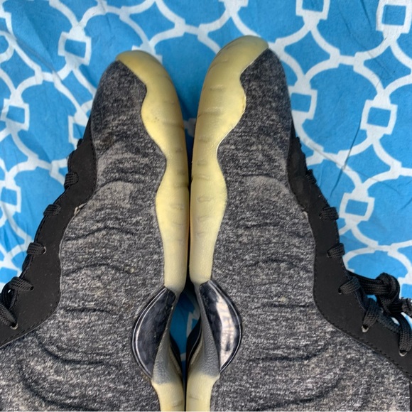 Nike Women’s size 6.5 Little Posite pro tech wool fleece ladies sneakers wmns og - Picture 8 of 11